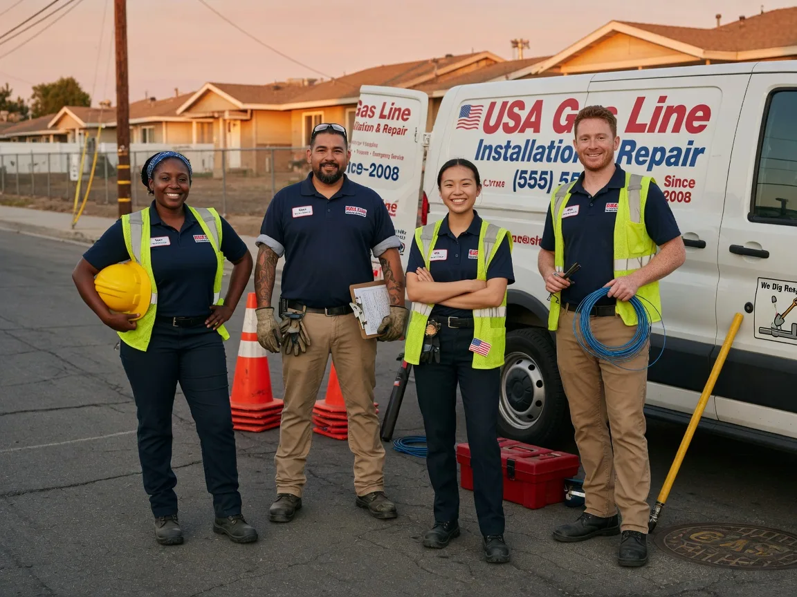 Gas Line Installation company in Cedar Mountain, NC